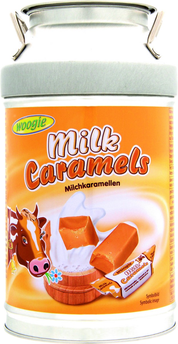 CARAMELE CU LAPTE ULCIOR WOOGIE 250G