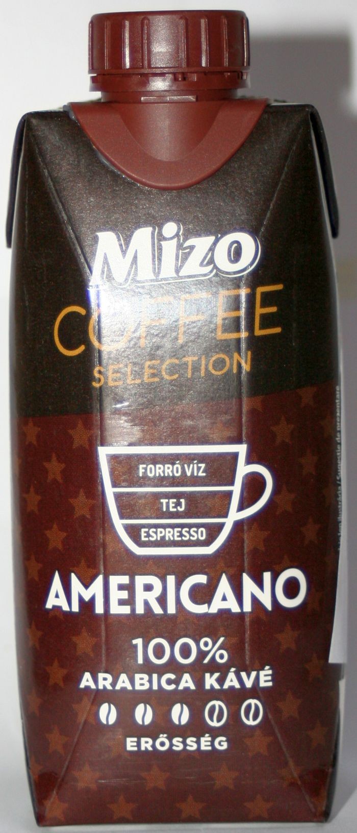 LAPTE CU CAFEA SELECTION AMERICANO MIZO 330ML # 15 buc