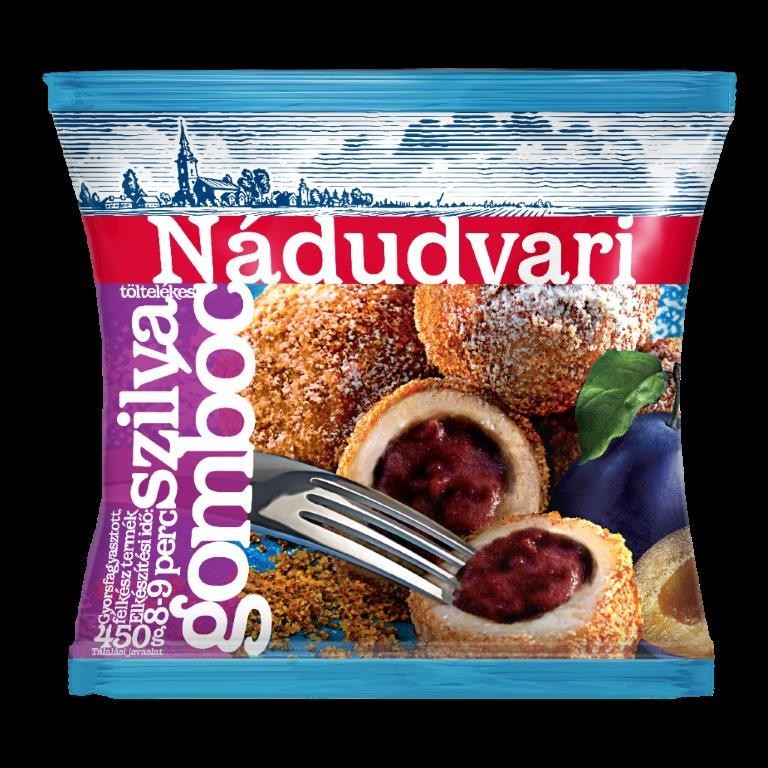 GALUSTE CU PRUNE CONGELATE NADUDVARI 450G # 12 buc