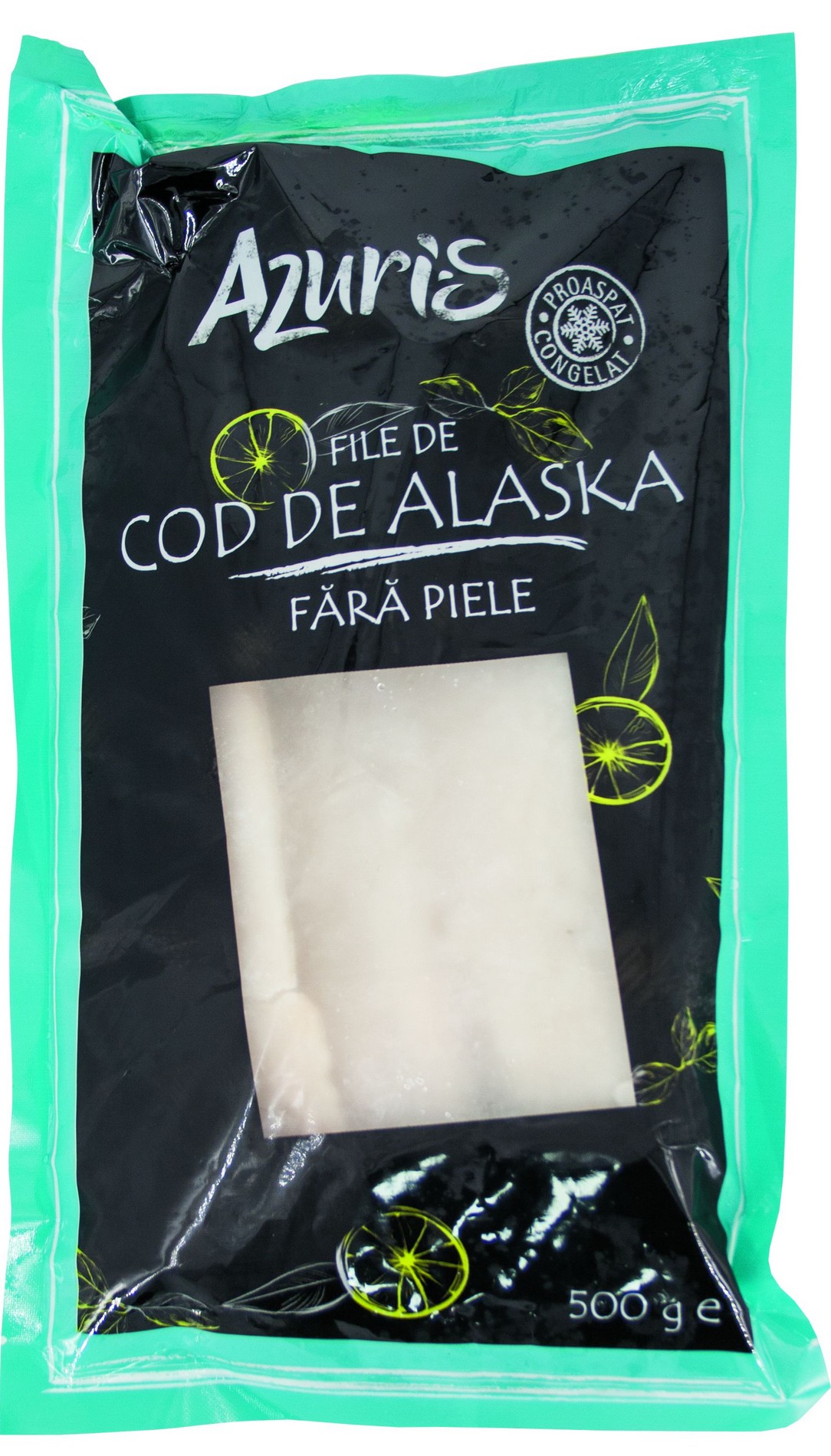 COD DE ALASKA FARA PIELE AZURIS 500G # 10 buc