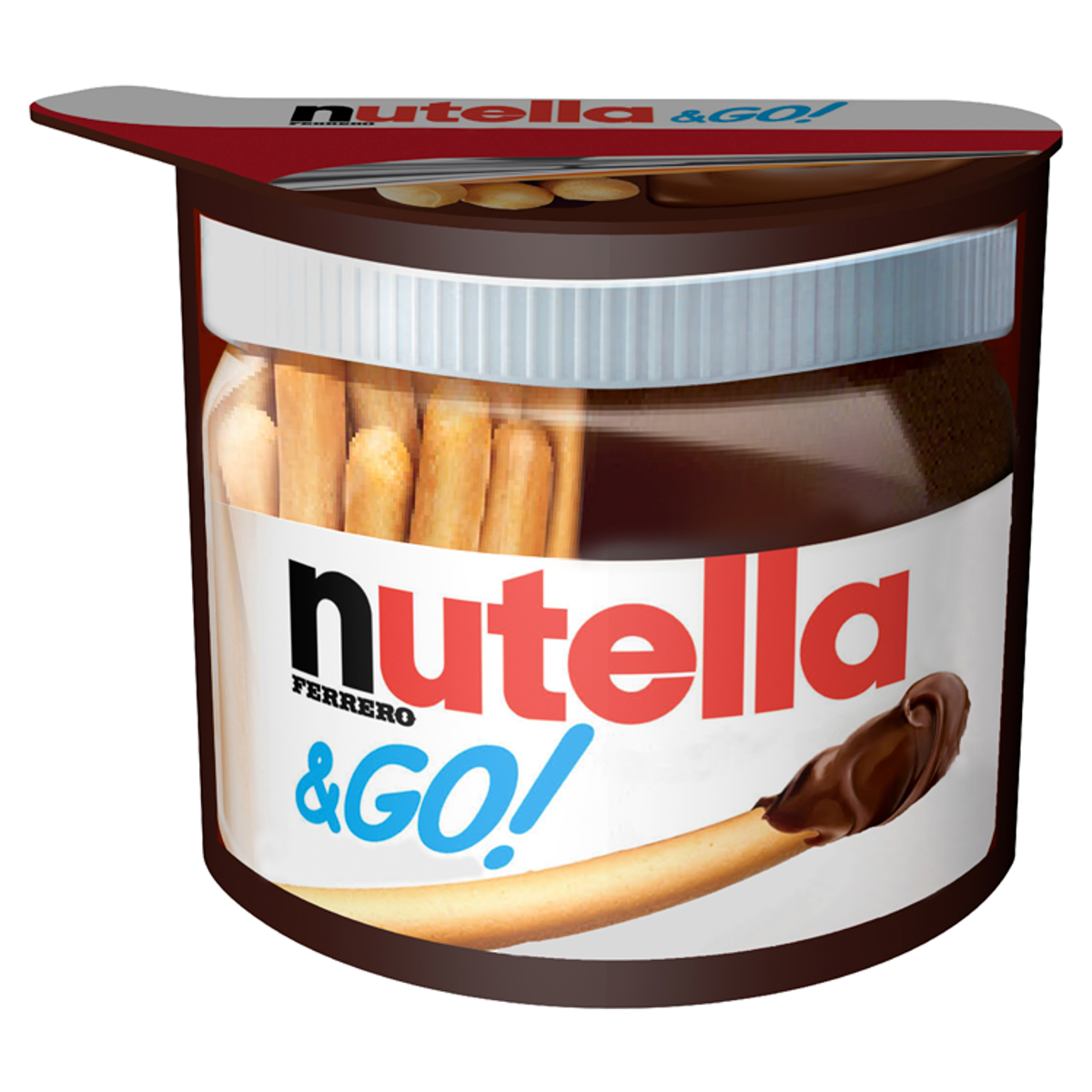 CREMA TARTINABILA CU STICKSURI NUTELLA&GO 52G # 24 buc