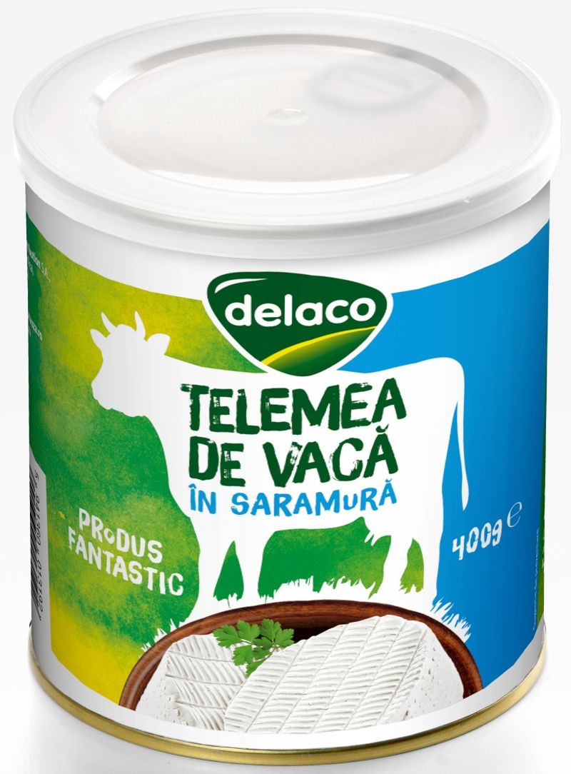 TELEMEA DE VACA CUTIE DELACO 400G # 1 buc