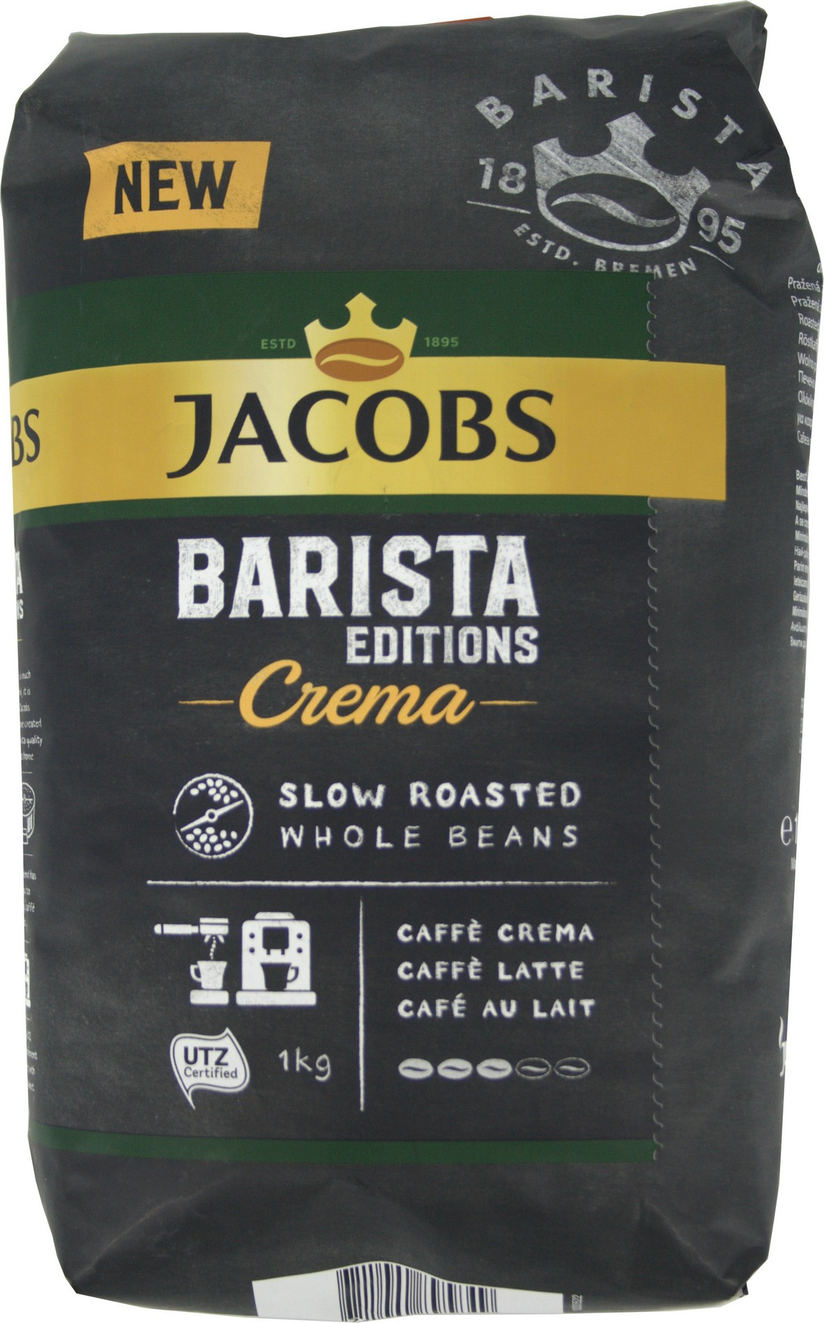 CAFEA BOABE JACOBS BARISTA CREMA 1KG # 4 buc