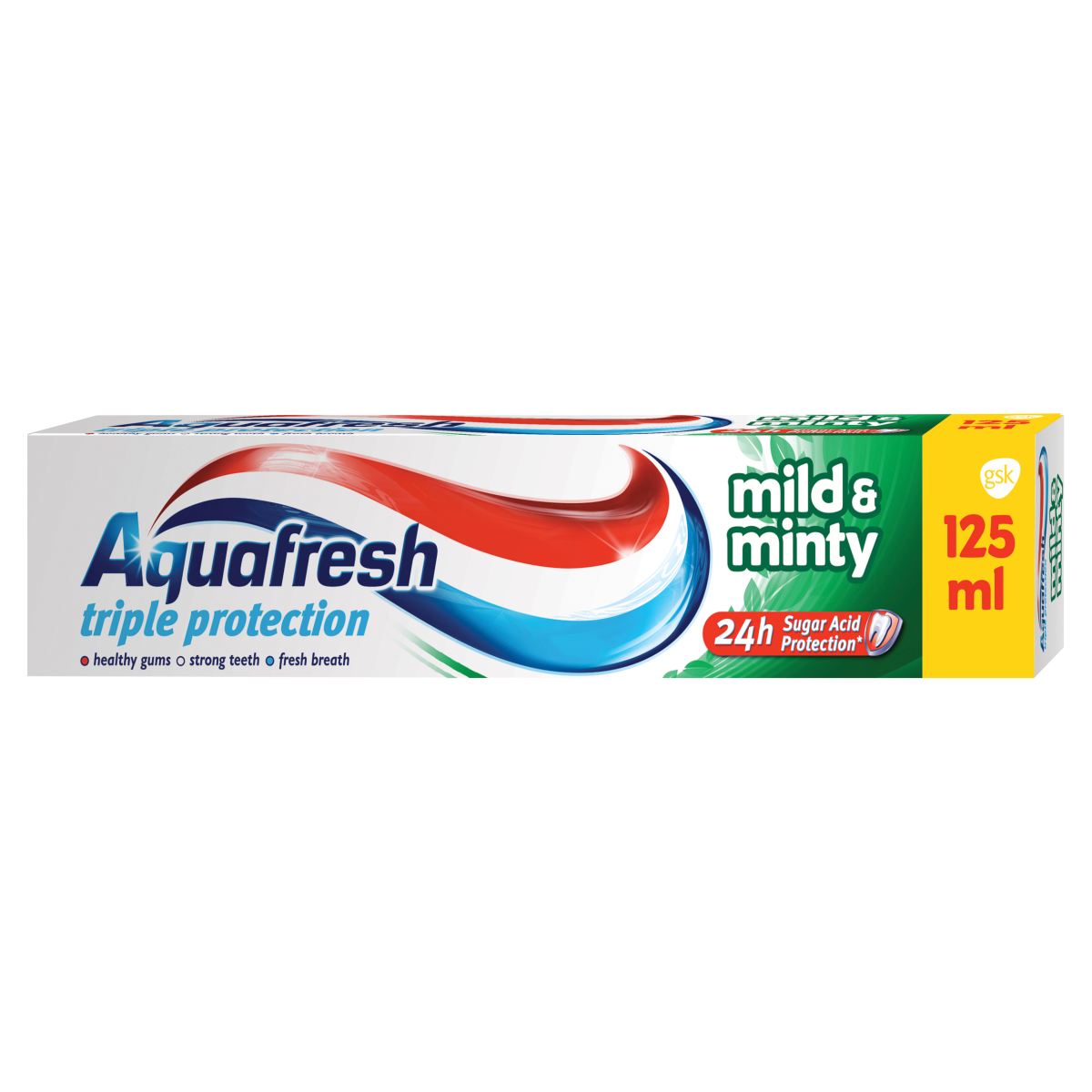 PASTA DE DINTI AQUAFRESH 3 MILD&MINTY 125ML # 12 buc