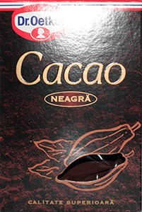 DR.OETKER CACAO NEAGRA 100G # 18 buc