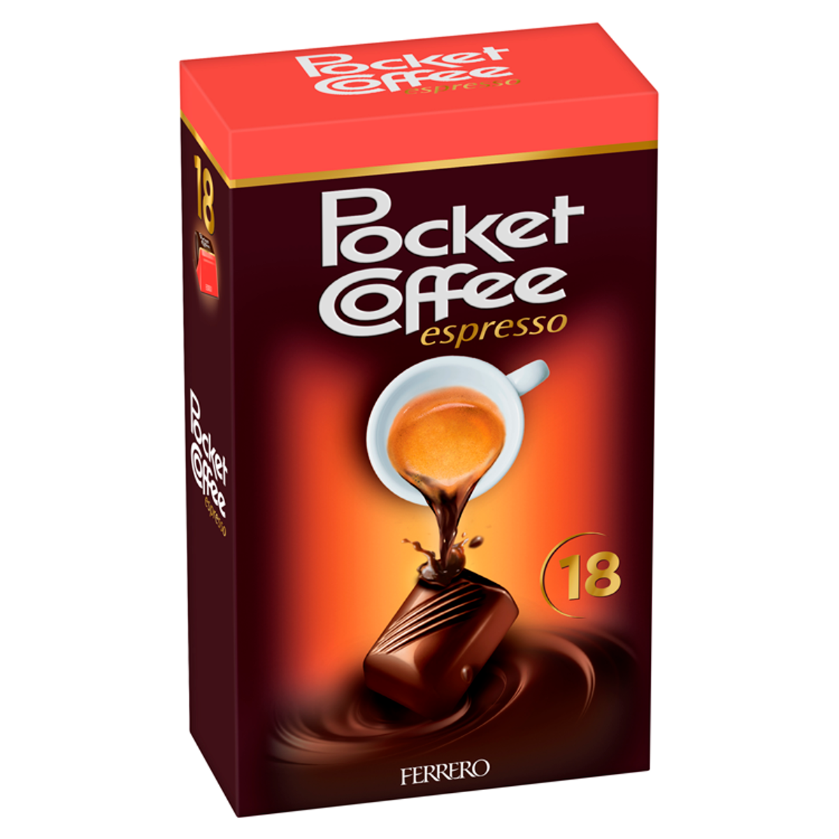 PRALINE POCKET COFFEE FERRERO T18 225G # 6 buc