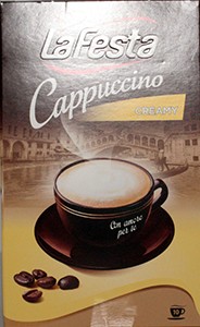 CAPPUCCINO CREAMY LA FESTA 10*12.5G # 8 buc