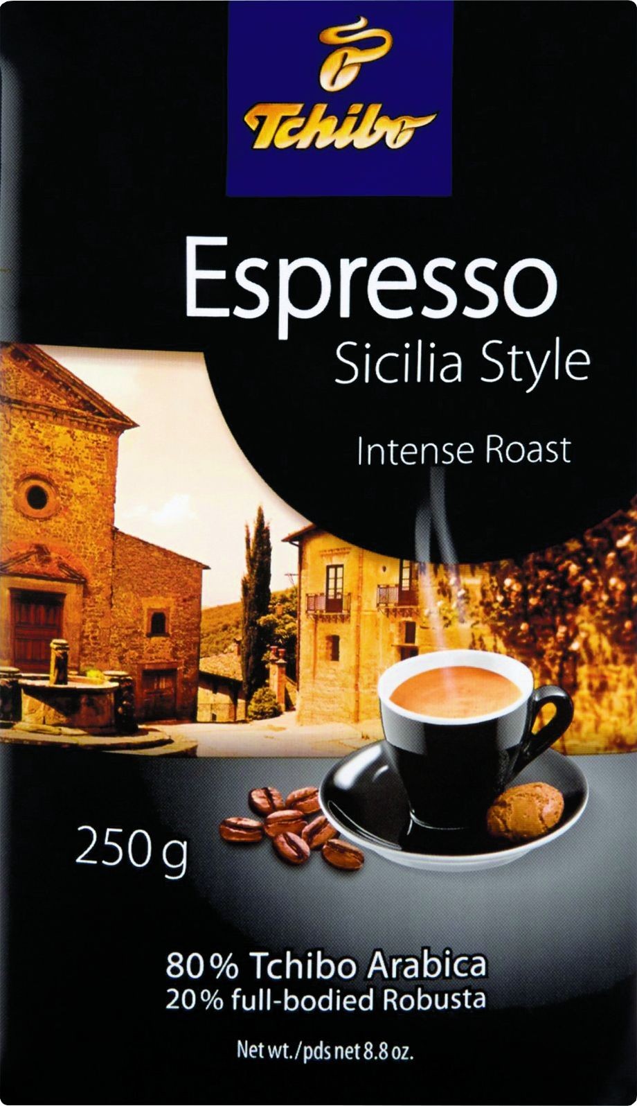 CAFEA TCHIBO ESPRESSO SICILIA STYLE 250G # 12 buc