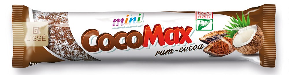 BATON COCOS CU ROM SI CACAO COCOMAX MINI LISSE 40G