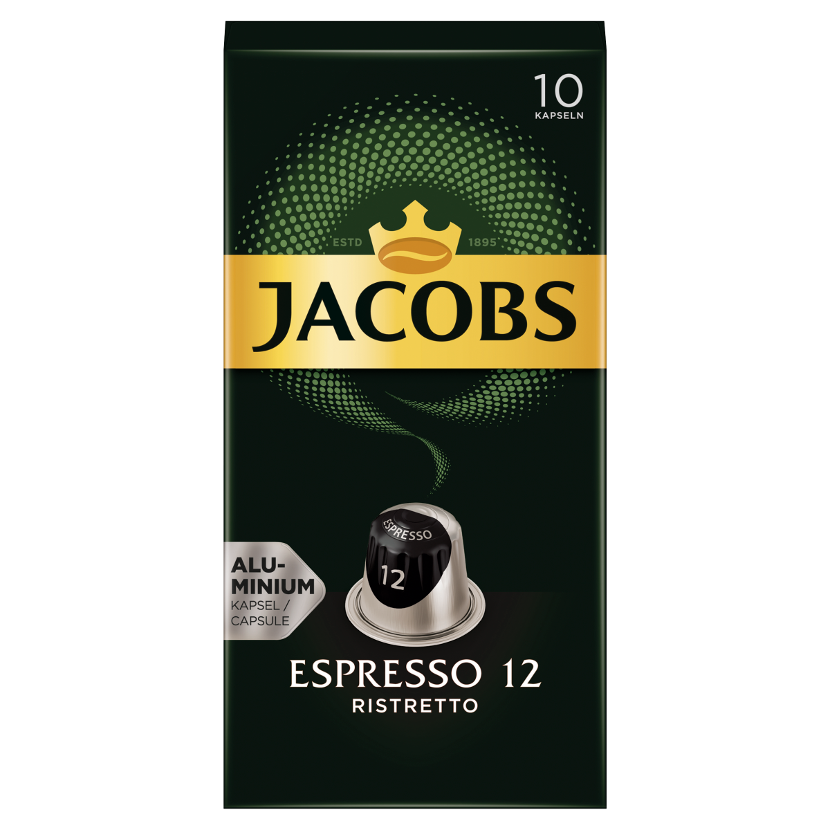 CAPSULE JACOBS ESPRESSO 12 RISTRETTO 10 CAPSULE 52G