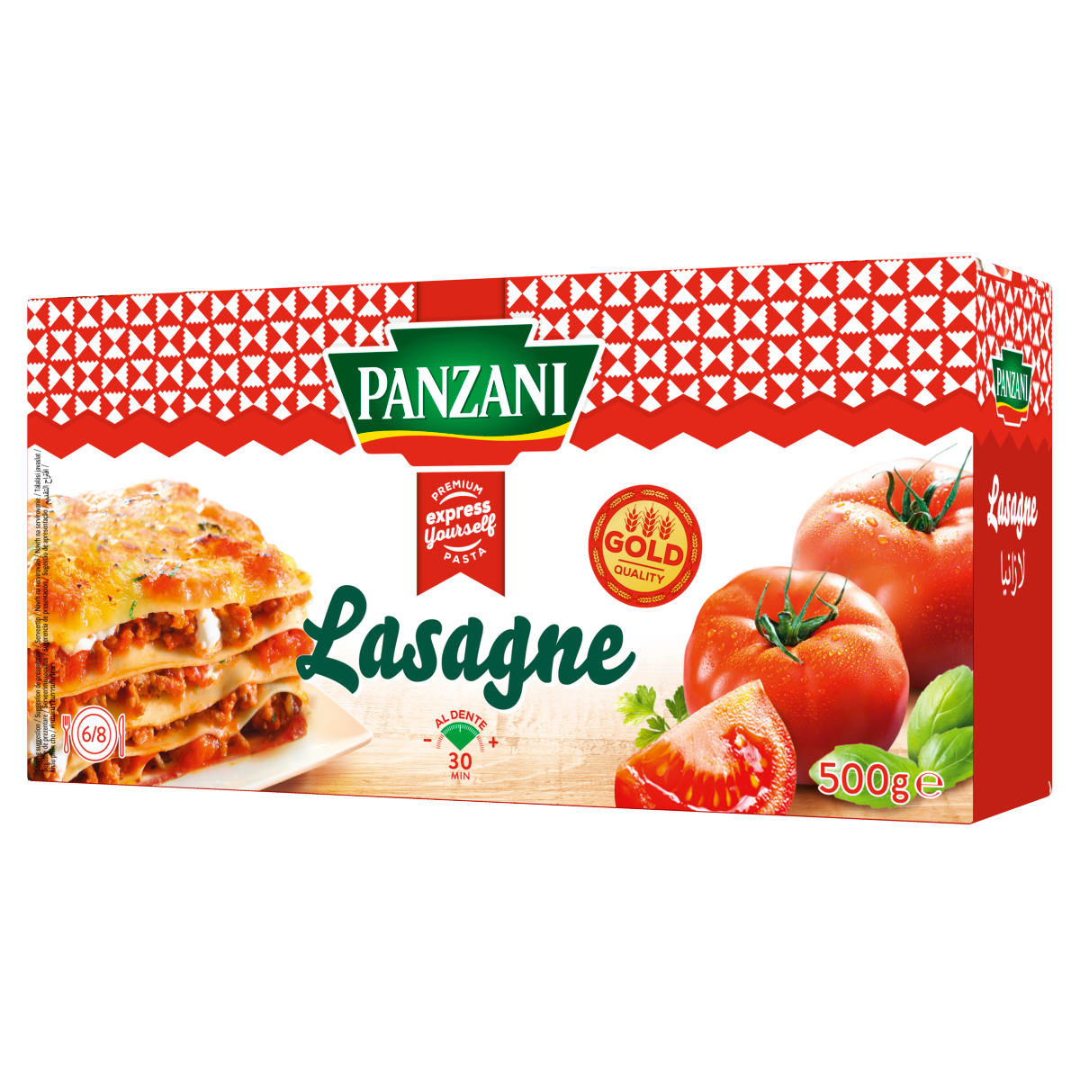 PASTE LASAGNE PANZANI 500G