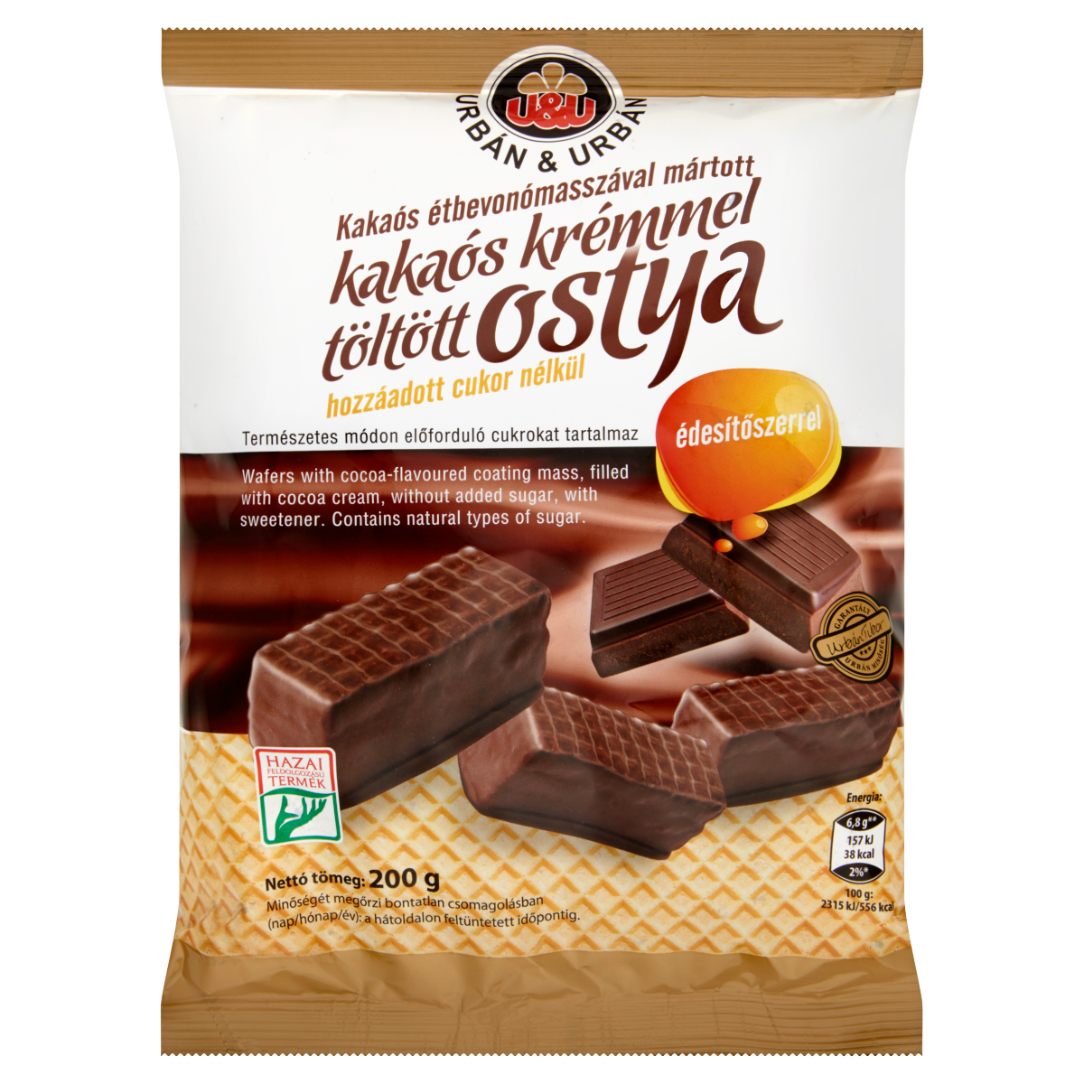 NAPOLITANE DIETETICE GLAZ.CU CACAO U&U 200G