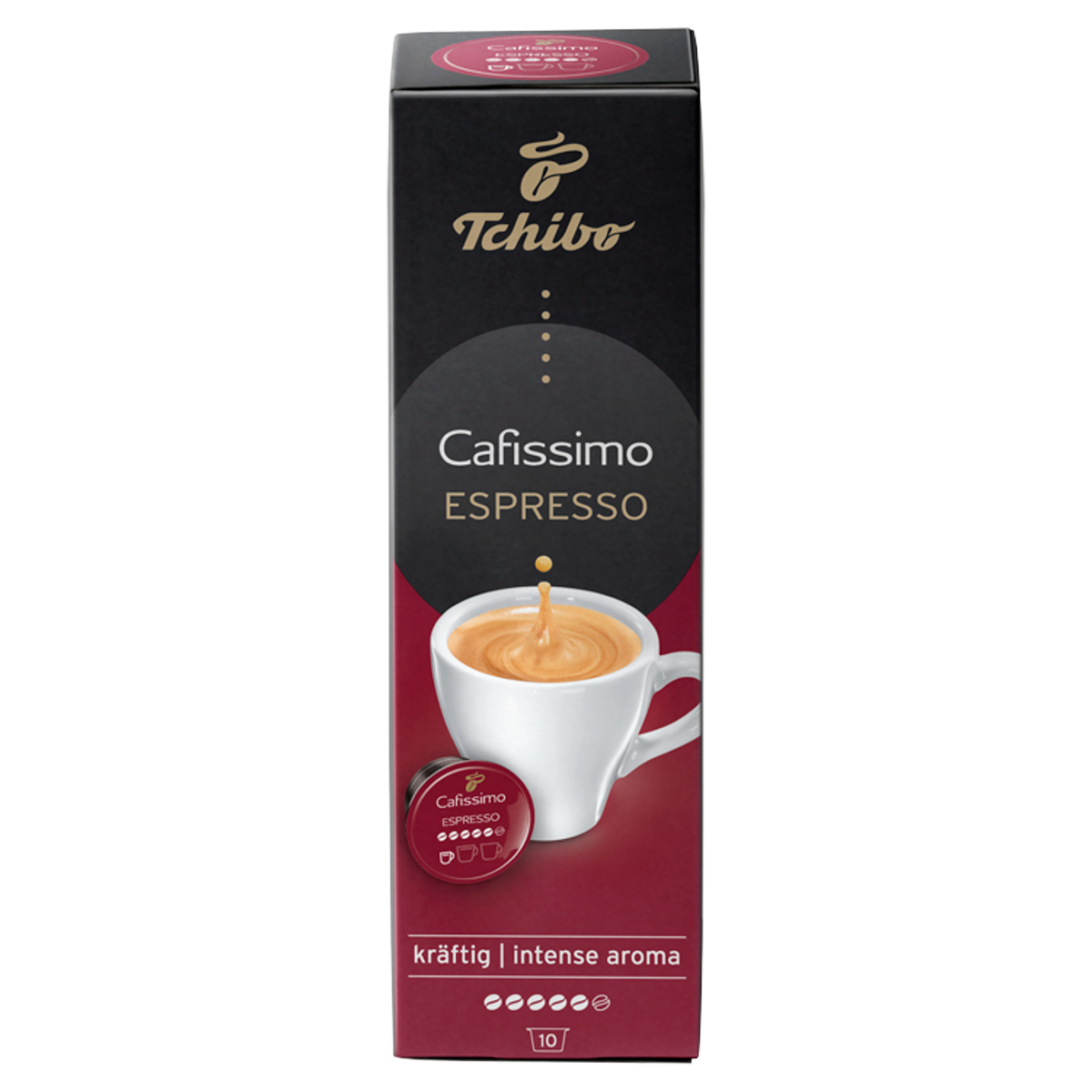 CAPSULE CAFEA TCHIBO CAFISSIMO ESPRESSO INTENSE 10*7.5G