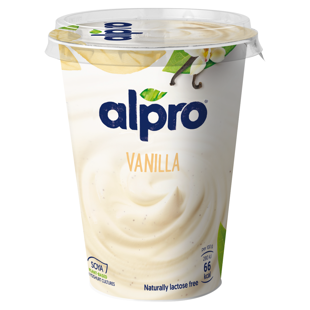 ALTERNATIVA LA IAURT DIN SOIA SI VANILIE ALPRO 500G