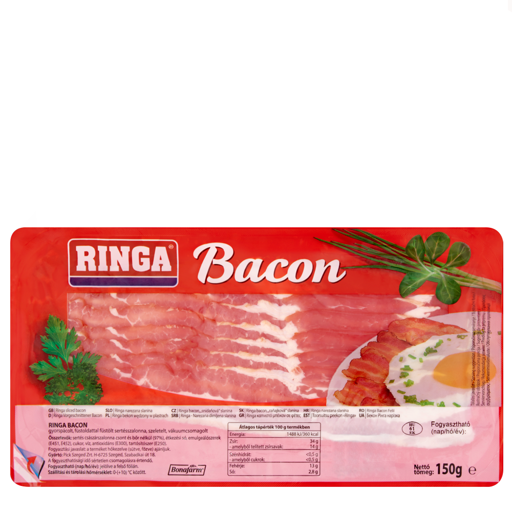 BACON PRESAT GASTRO RINGA 350G