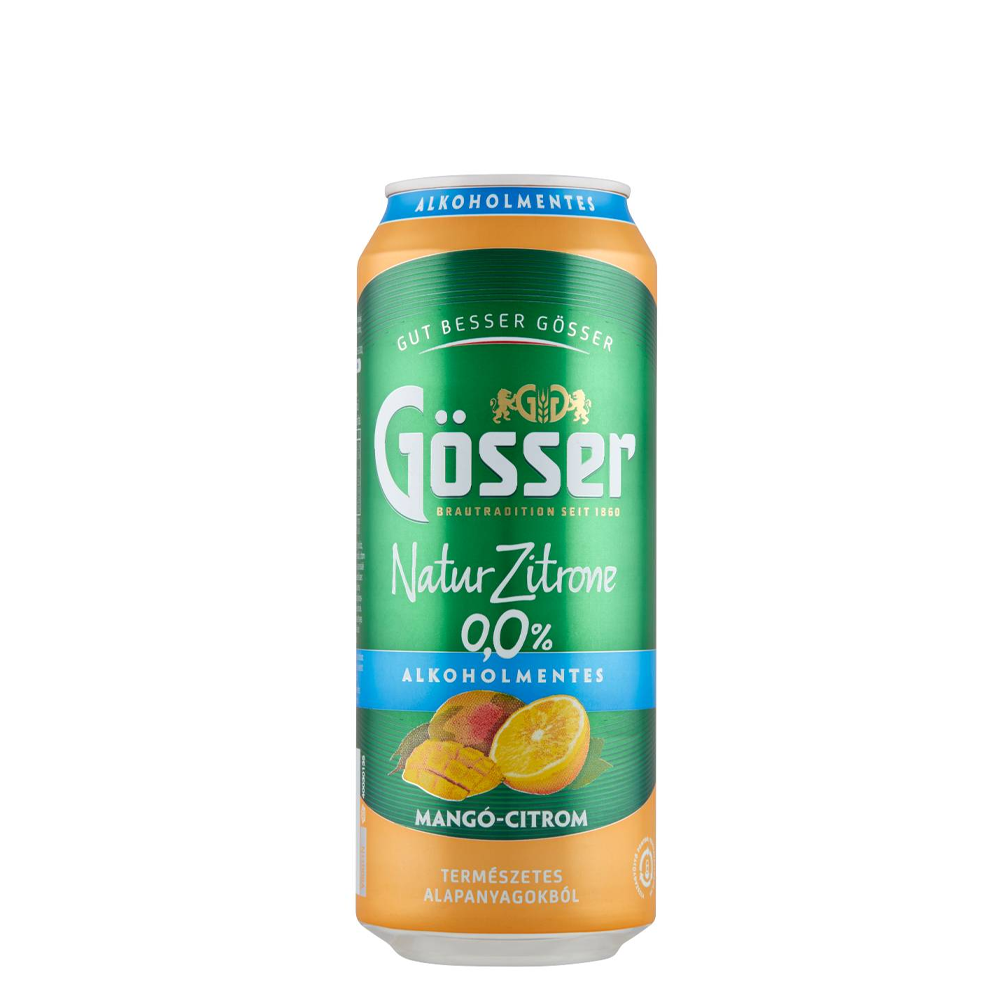 BERE GOSSER NATURZITRONE 0% MANGO&LAMAIE DOZA 500ML