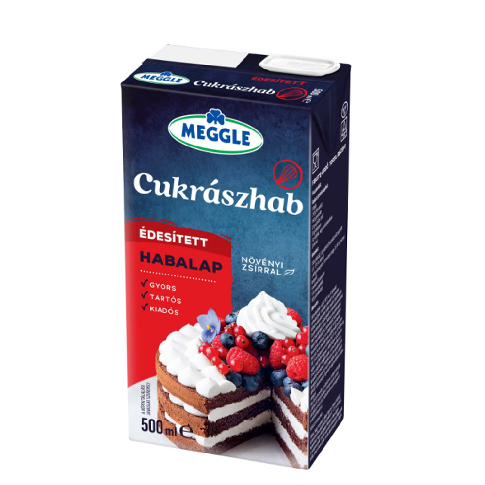 CREME PATISSERIE CU ZAHAR 25% MEGGLE 500ML # 12 buc