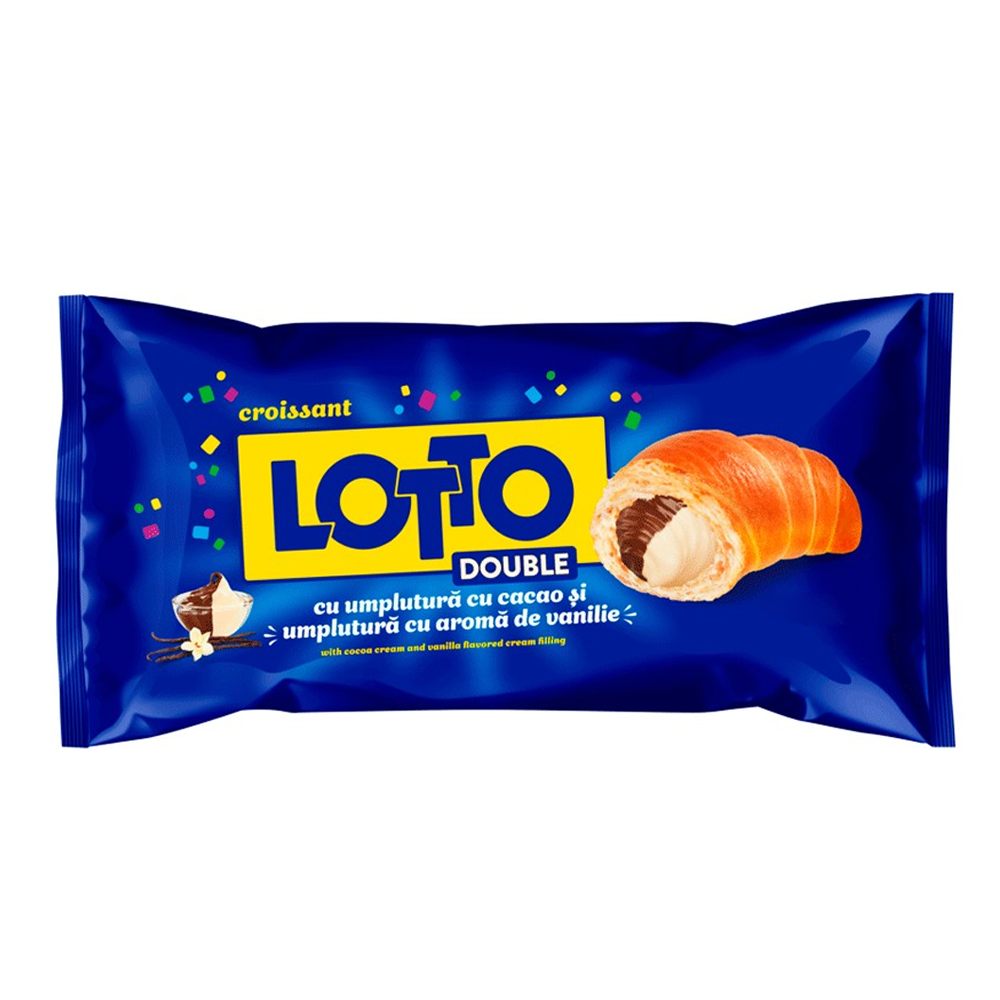 CROISSANT CU CACAO SI VANILIE LOTTO 85G