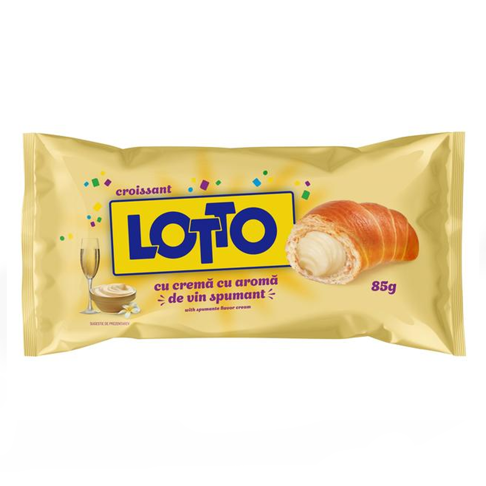 CROISSANT CU VIN SPUMANT LOTTO 85G