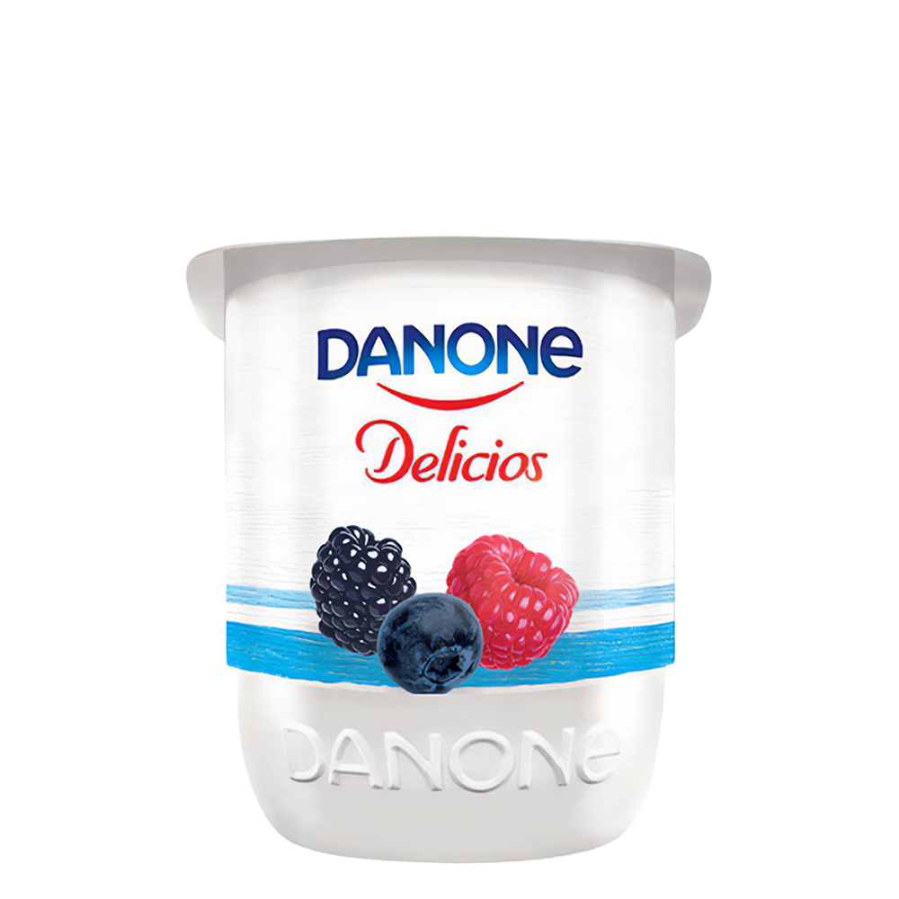 DANONE IAURT DELICIOS FRUCTE DE PADURE 125G