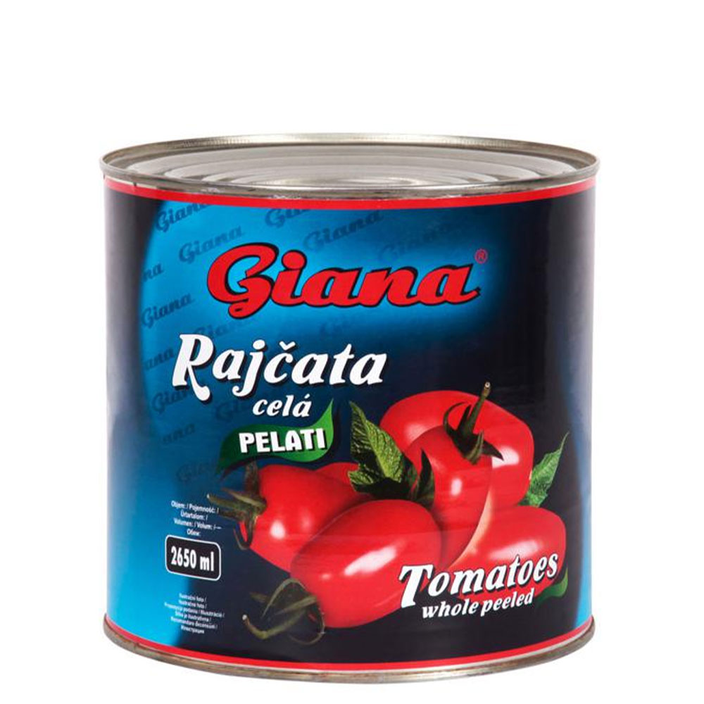 GIANA ROSII INTREGI DECOJITE 2650ML/2550G # 6 buc