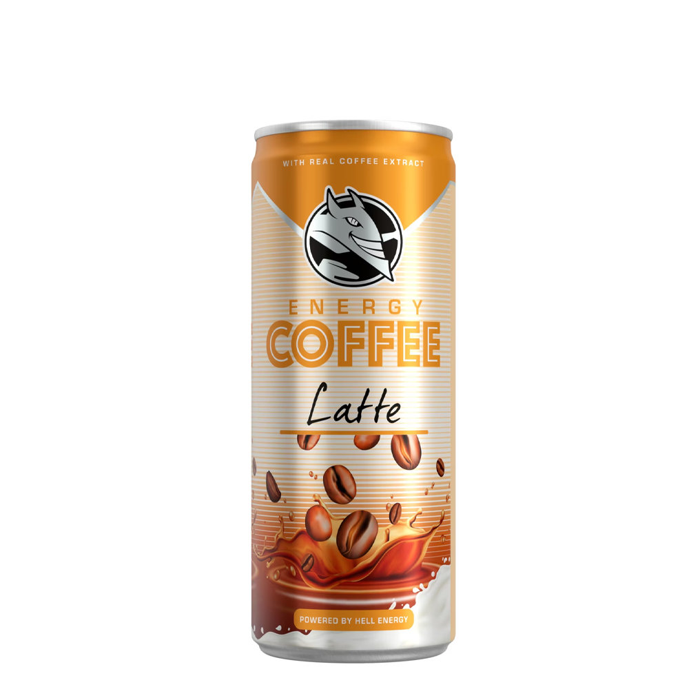 HELL ENERGY ICE COFFEE LATTE 250ML_SGR