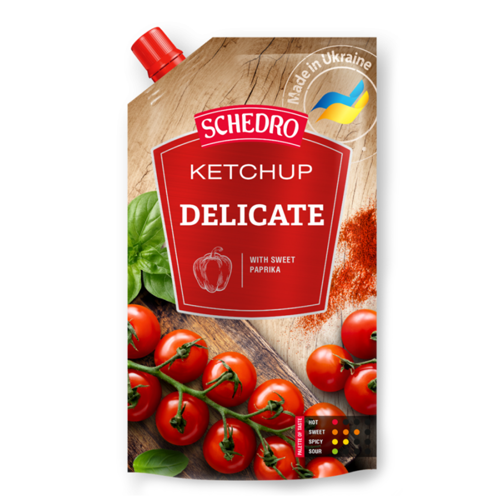 KETCHUP CU GUST DELICATE SCHEDRO 250G