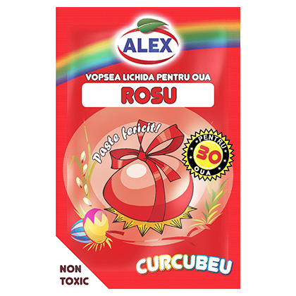 VOPSEA DE OUA LICHIDA ROSU 30 OUA ALEX 10ML