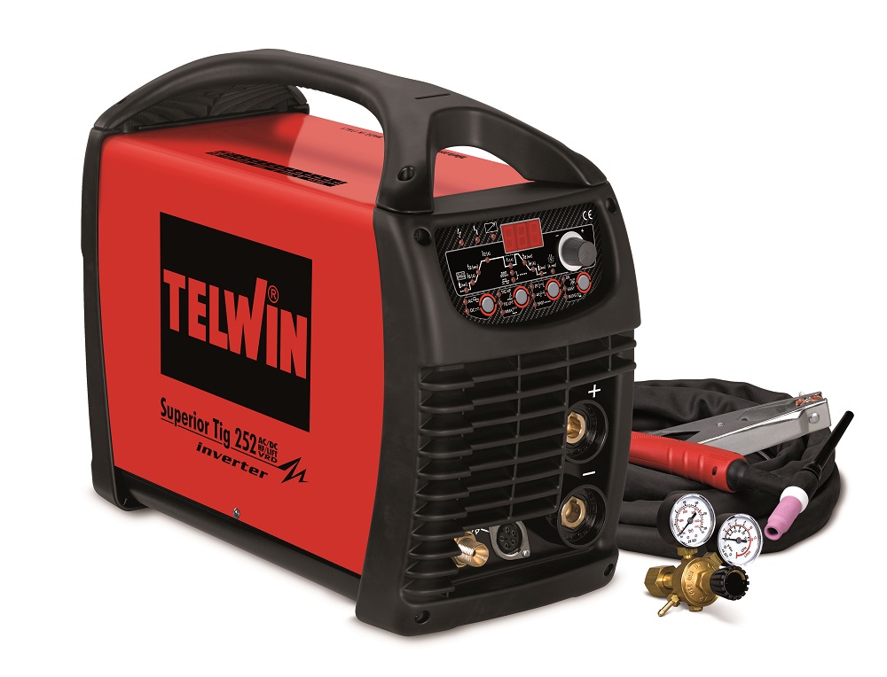 SUPERIOR TIG 252 AC/DC -HF/LIFT  - APARAT DE SUDURA TELWIN tip TIG