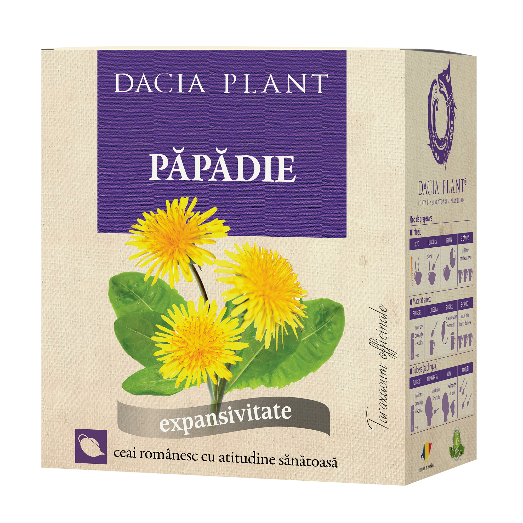 Ceai Papadie Dacia Plant