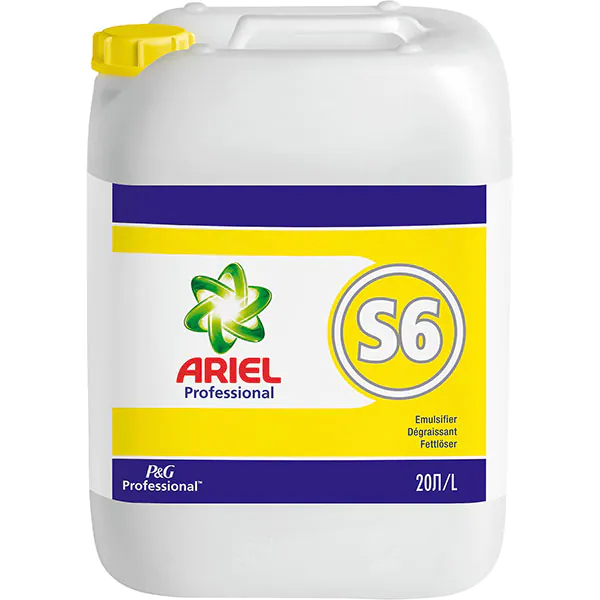 Detergent si balsam rufe - ARIEL S6 SOLUTIE DEGRESANTA 20 L, deterlife.ro