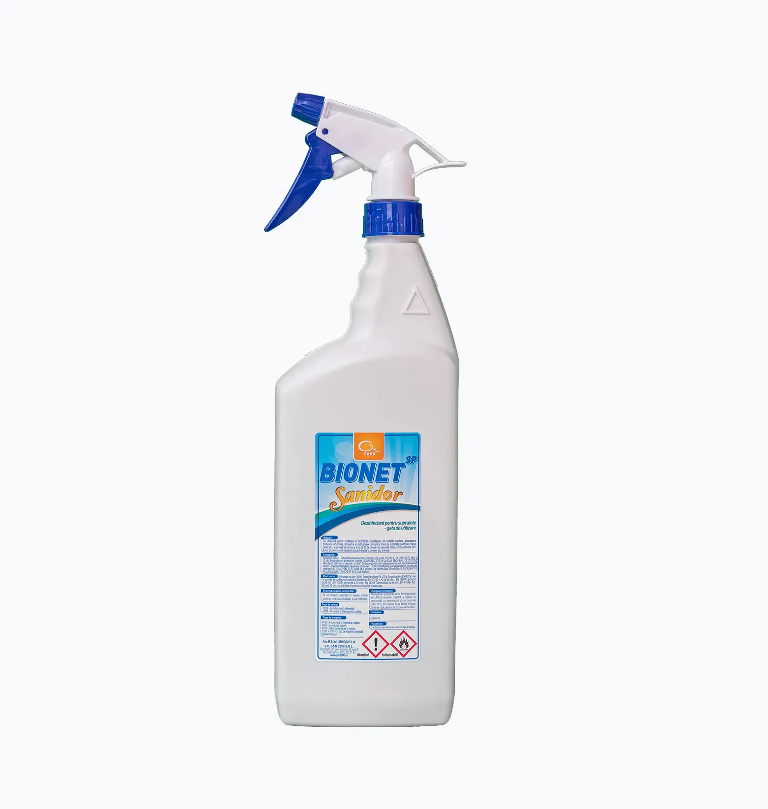 Dezinfectanti suprafete - BIONET SP SANIDOR DEZINFECTANT GATA DE UZ MULTISUPRAFETE 1 L, deterlife.ro