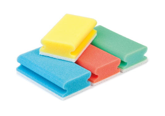 Bureti profesionali - BURETI CU CANELURA PROFI 15.3X6.9 CM 10 BUC/SET FARA ZGARIETURI-GALBEN/ALB, deterlife.ro