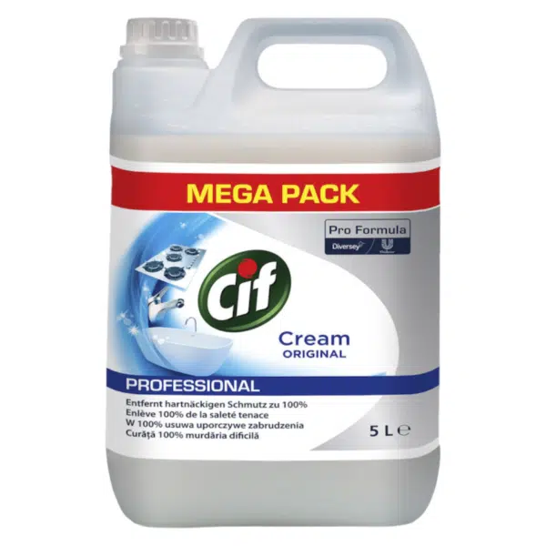 Detergenti profesionali - CIF PROFESIONAL CREMA PENTRU CURATAT - ORIGINAL 5 L, deterlife.ro