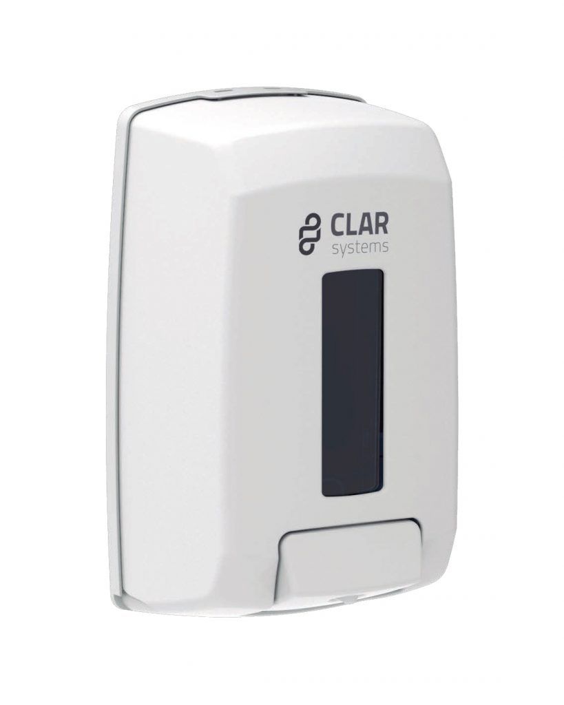 Dozator sapun lichid si spuma - CLAR SYSTEMS J1100PB  DOZATOR SAPUN LICHID I-NOVA1100 ML ALB
, deterlife.ro