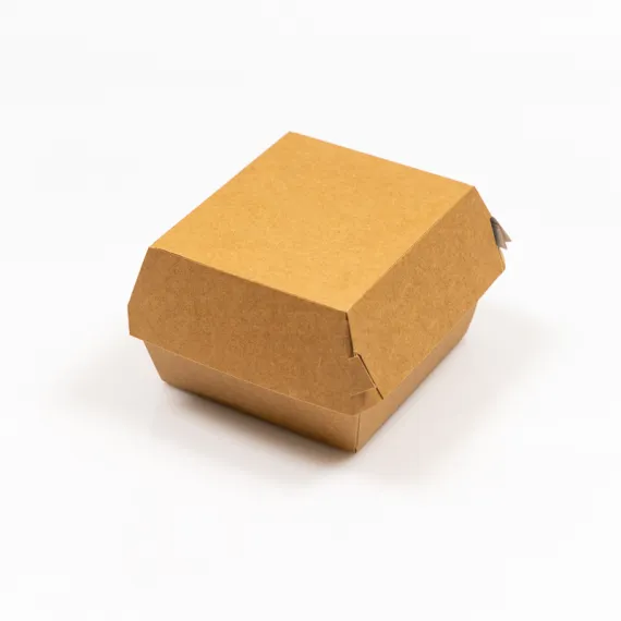 Caserole carton - CUTIE HAMBURGER MICA 100 BUC/SET, deterlife.ro