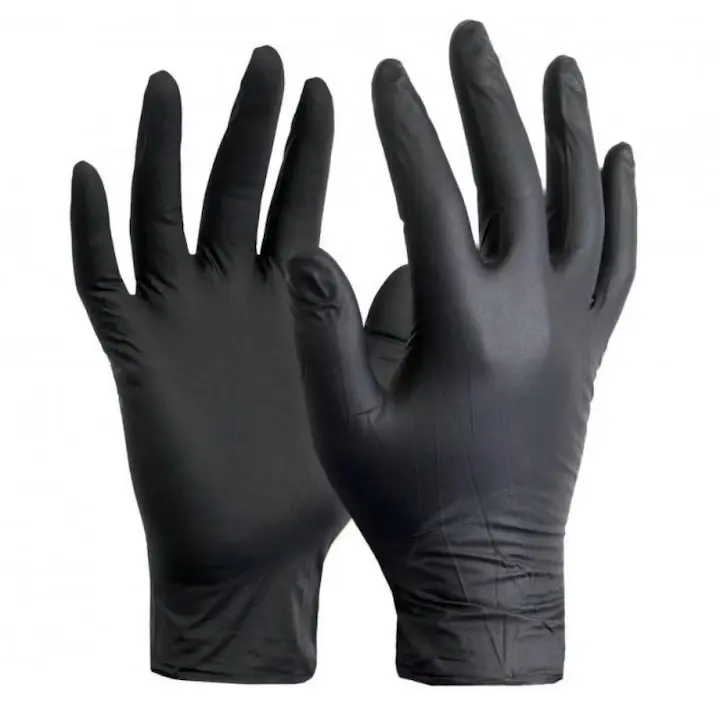 Protectie maini - DIAMANTE MANUSI NITRIL  NEGRE 100/SET XL, deterlife.ro