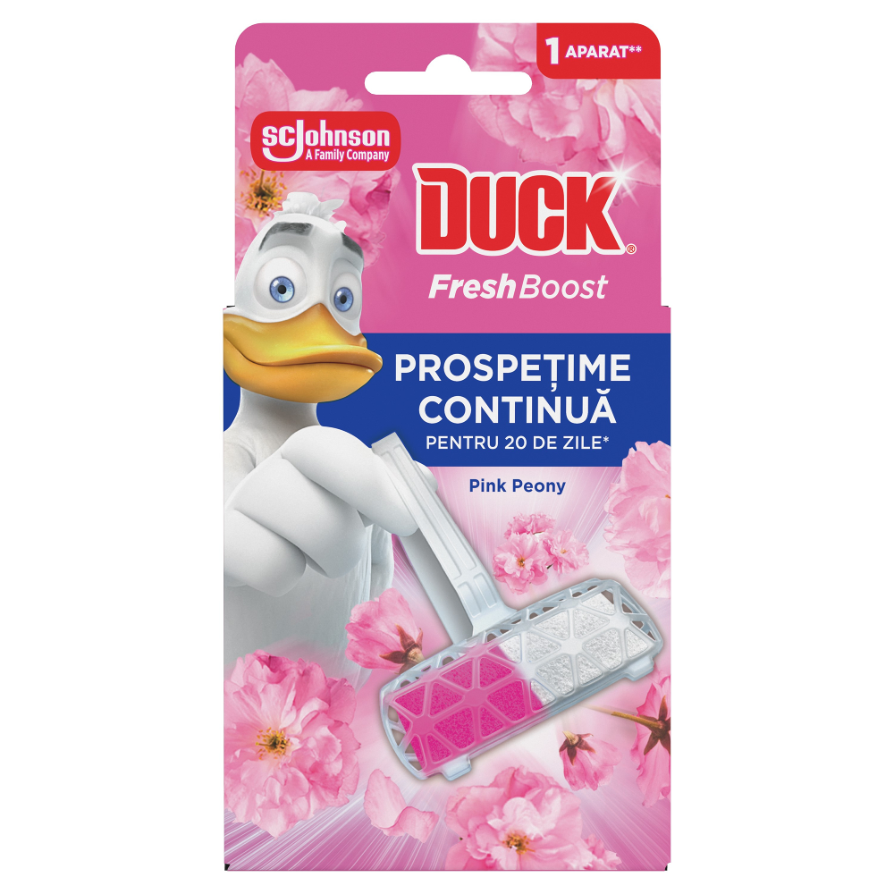 Odorizante wc - DUCK BOOST APARAT FLORAL 16 GR, deterlife.ro