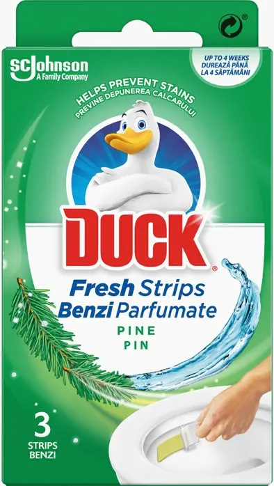 Odorizante wc - DUCK FRESH BENZI PARFUMATE PINE, deterlife.ro