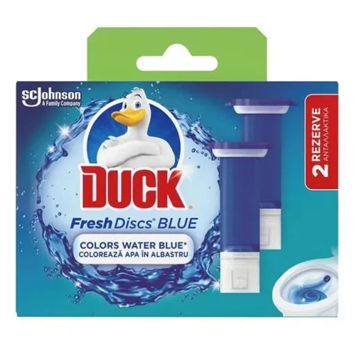 Odorizante wc - DUCK FRESH DUCK  REZERVA BLUE 2X36 ML
, deterlife.ro