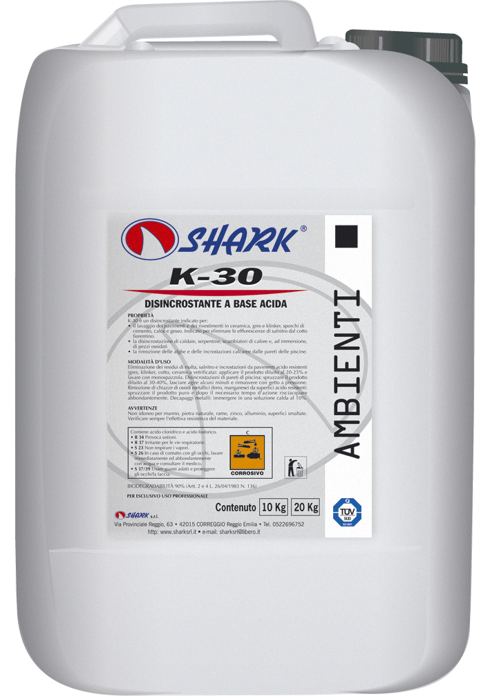 Detergenti profesionali - K 30 KG11 DETARTRANT LICHID ACID TAMPONAT, deterlife.ro