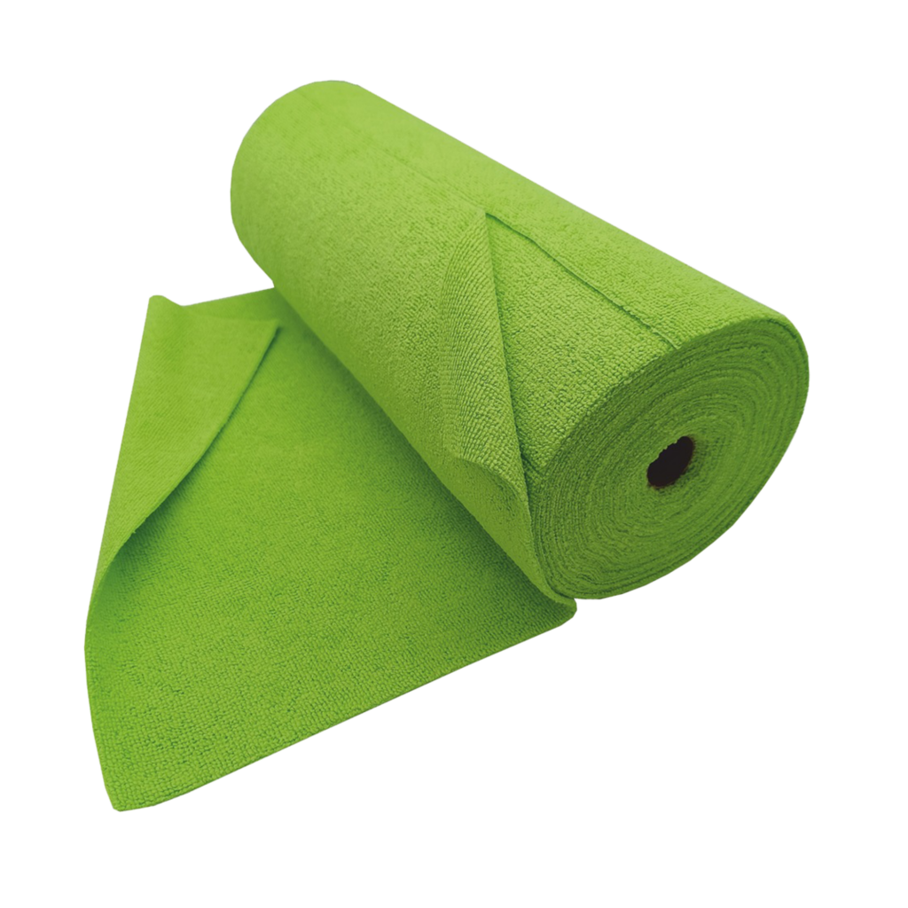 Lavete profesionale - LAVETA MICROFIBRA PROFI VERDE 30X30 CM 50 buc/rola, deterlife.ro