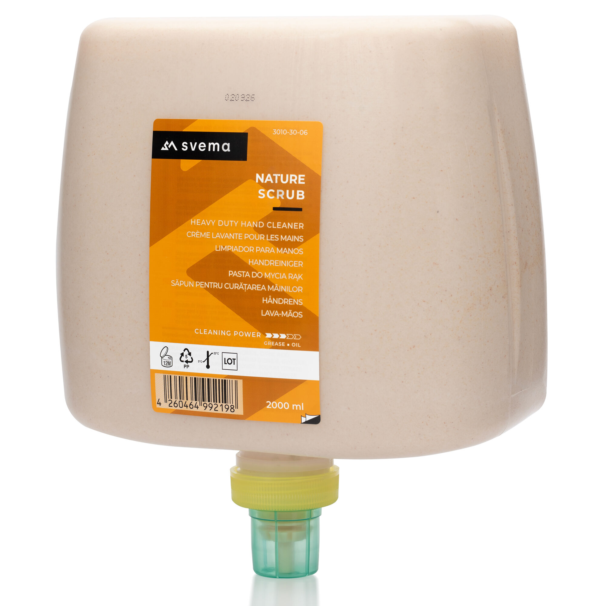 Protectie maini - NATURE SCRUB SAPUN ABRAZIV PENTRU MAINI 2000 ML, deterlife.ro