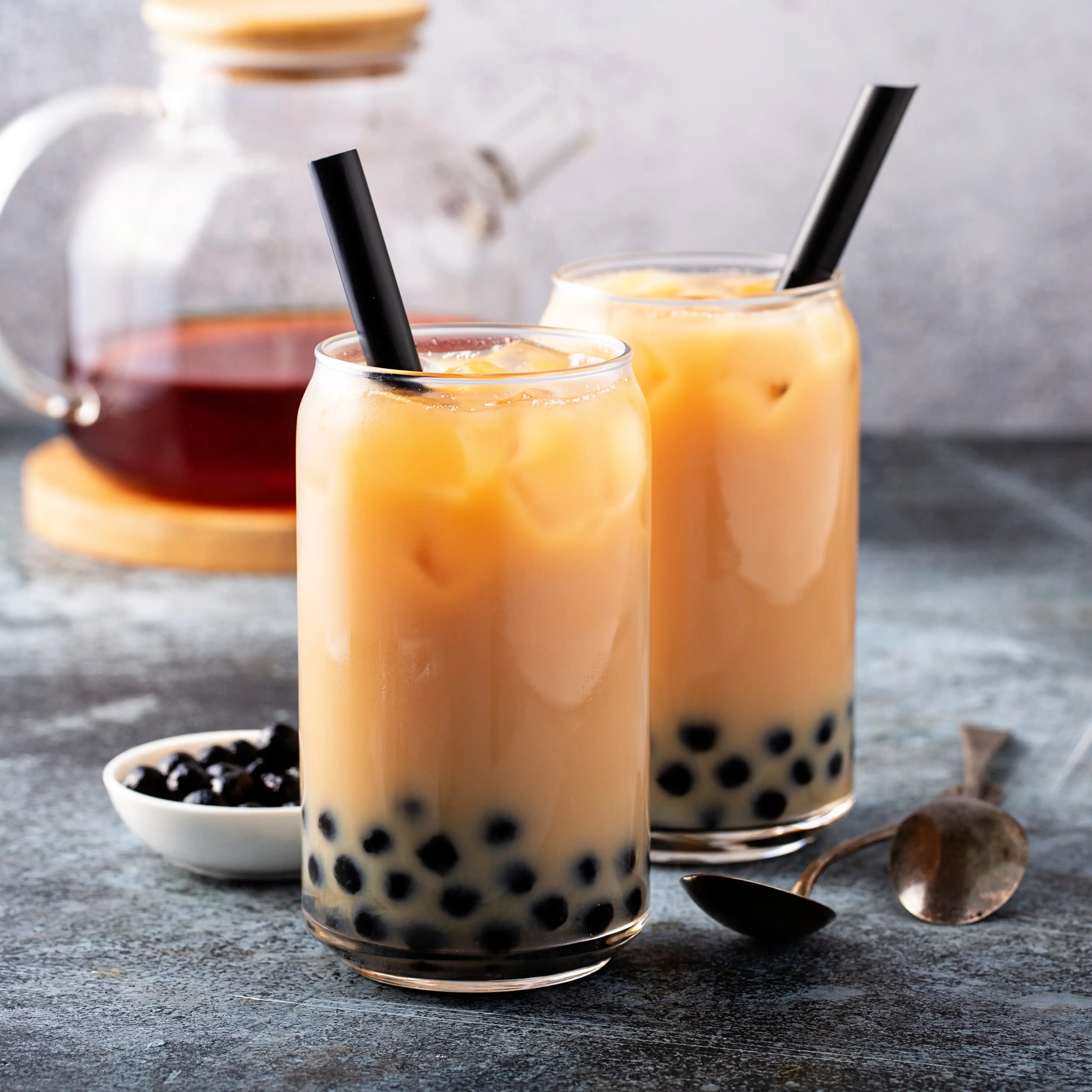 Auxiliare catering - PAIE BUBBLE TEA 210x12 MM NEGRE 250 BUC/SET AMBALATE INDIVIDUAL, deterlife.ro
