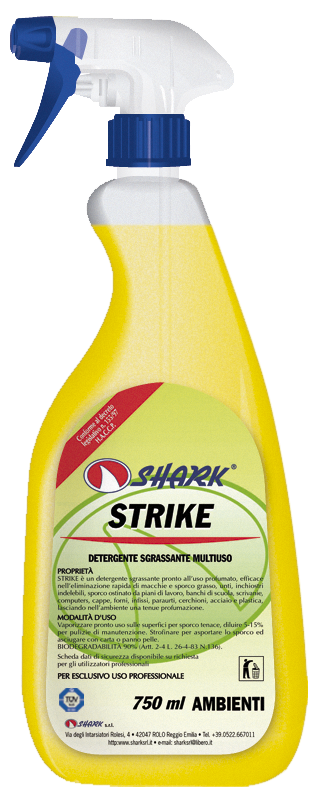 Detergenti ambient - STRIKE 750 ML DETERGENT DEGRESANT UNIVERSAL SHARK, deterlife.ro