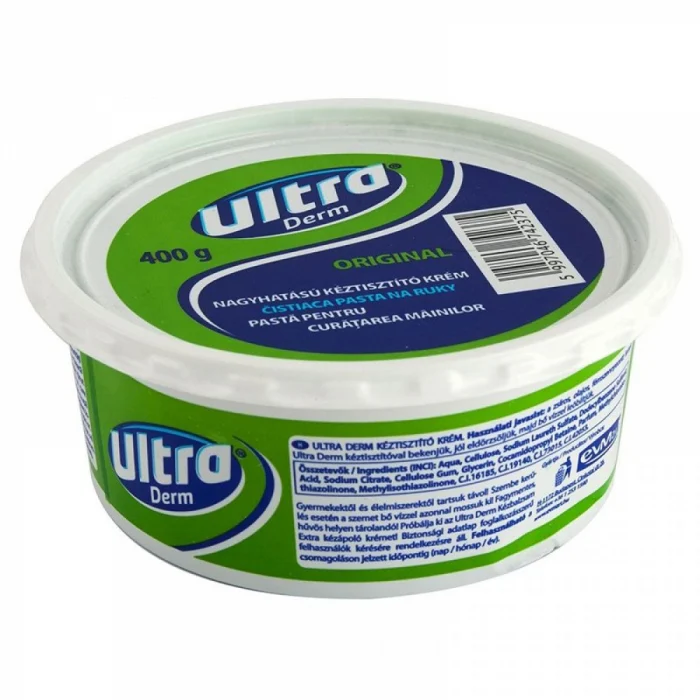 Protectie maini - ULTRA DERM ORIGINAL 400 GR PASTA PENTRU CURATAT MAINI, deterlife.ro
