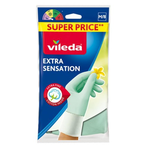 Accesorii - VILEDA MANUSI EXTRA SENSATION M, deterlife.ro