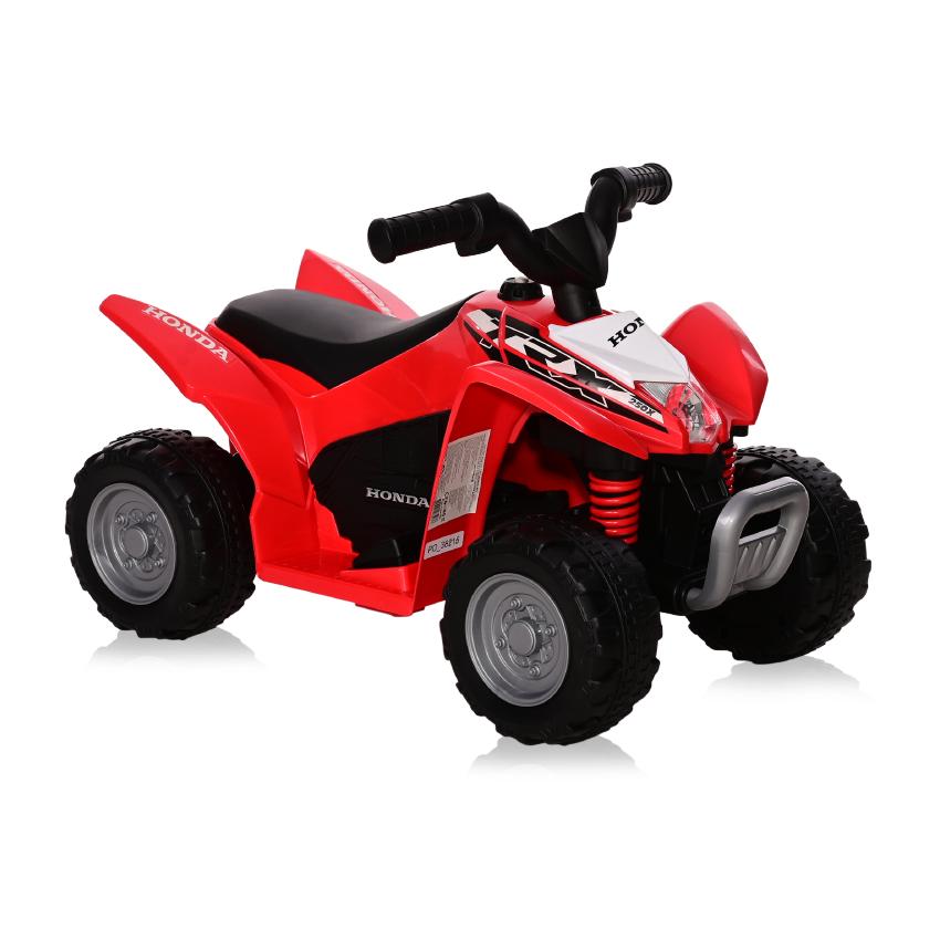 Masinute - ATV electric pentru copii, licenta Honda, 18-36 luni, cu sunet si lumini, Red, bebelorelli.ro