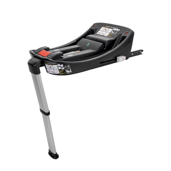Accesorii scaune auto - Baza Isofix pentru cosuletul auto Aria Luxe, 0-15 Luni, 40-87 cm, cu indicatori de instalare corecta, Black, bebelorelli.ro
