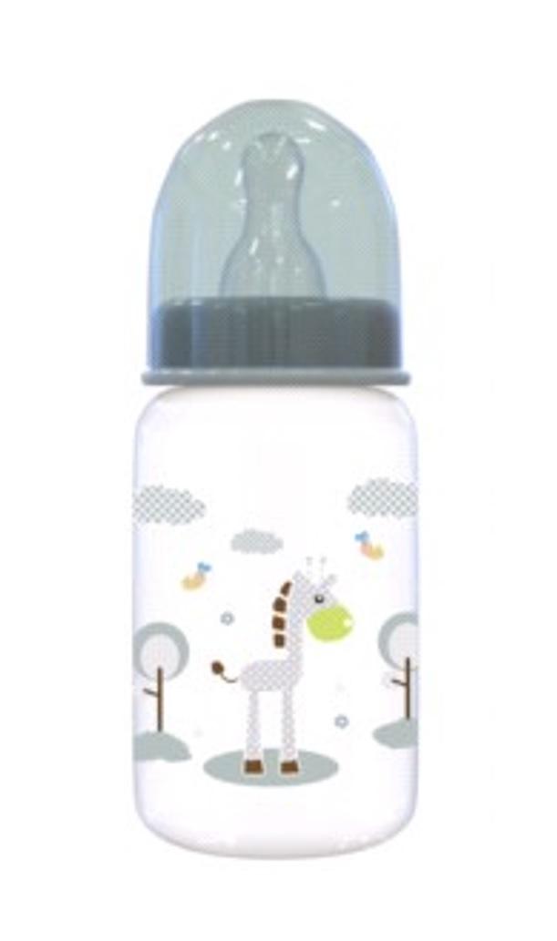 Biberon cu capac, 0 luni+, 125 ml, green LORELLI